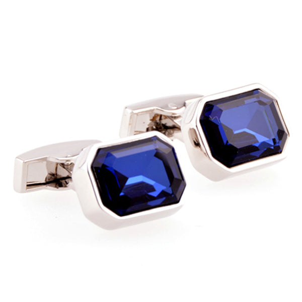 Crystal Zircon Cufflinks