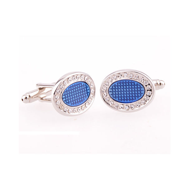 Crystal Zircon Cufflinks