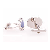 Crystal Zircon Cufflinks