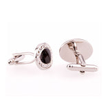 Crystal Zircon Cufflinks