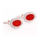 Crystal Zircon Cufflinks