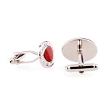 Crystal Zircon Cufflinks