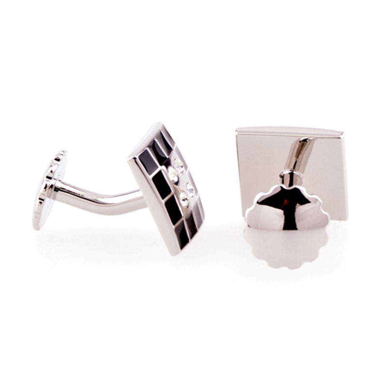 Enamel Dropping Glue Cufflinks