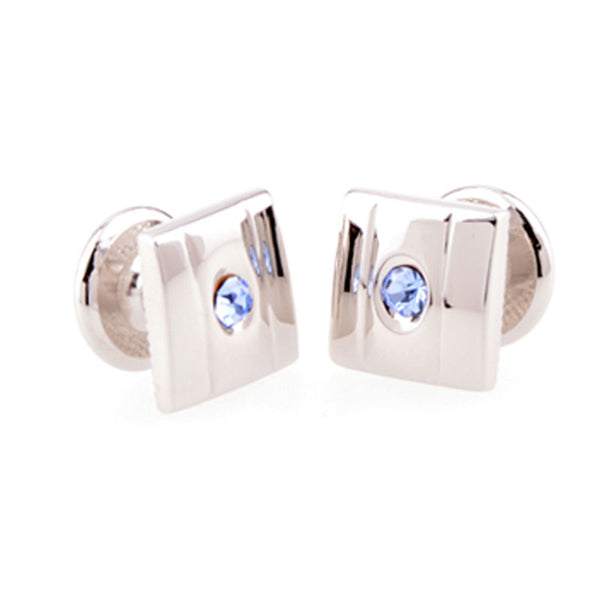 Crystal Zircon Cufflinks