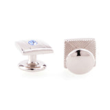 Crystal Zircon Cufflinks