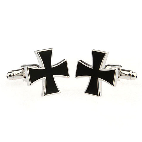 Enamel Dropping Glue Cufflinks