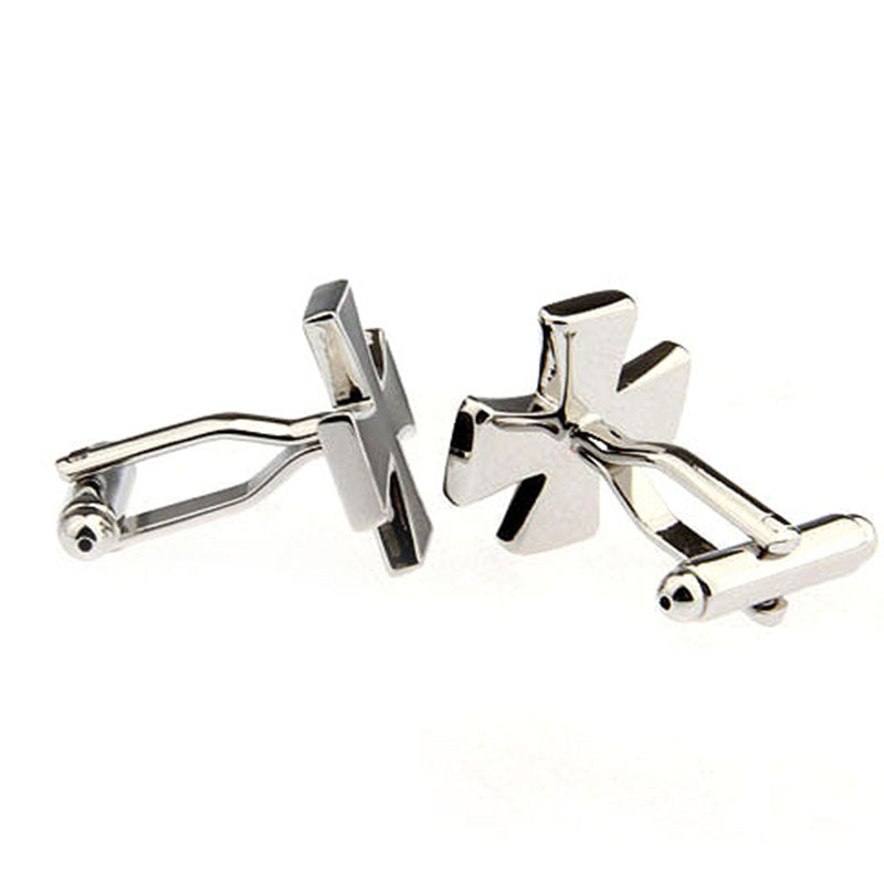 Enamel Dropping Glue Cufflinks