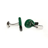 Sports Technology Enamel Dropping Glue Cufflinks