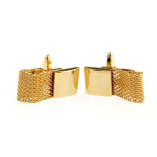 Plain Colour Metal Cufflinks