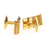 Plain Colour Metal Cufflinks