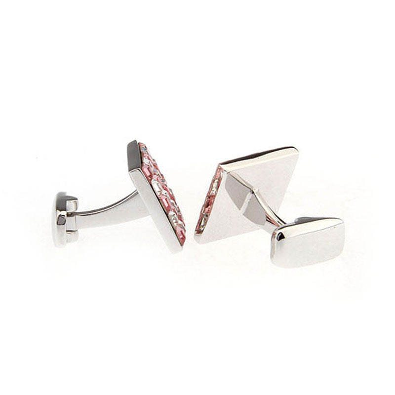 Crystal Zircon Cufflinks