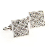 Crystal Zircon Cufflinks