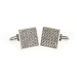 Crystal Zircon Cufflinks