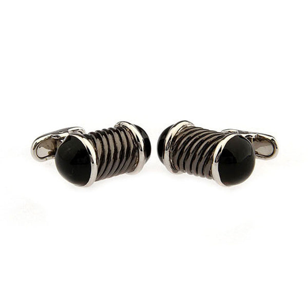 Enamel Dropping Glue Cufflinks