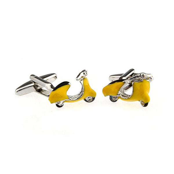 Car Logo Traffic Enamel Dropping Glue Cufflinks