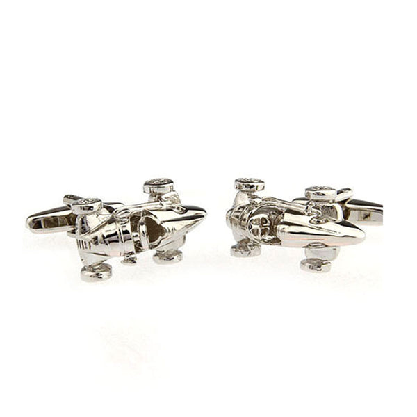 Car Logo Traffic Plain Colour Metal Cufflinks