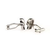 Interesting Skull Grease Baking Paint Cufflinks