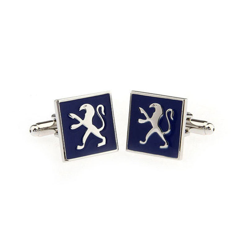 Enamel Dropping Glue Cufflinks