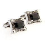 Crystal Zircon Cufflinks