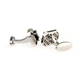 Crystal Zircon Cufflinks