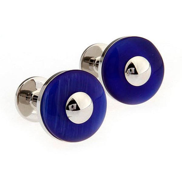 Cateye Glass Cufflinks