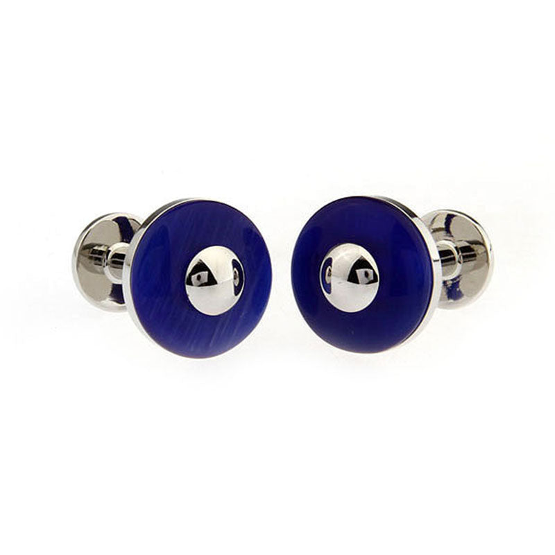 Cateye Glass Cufflinks