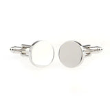 Plain Colour Metal Cufflinks