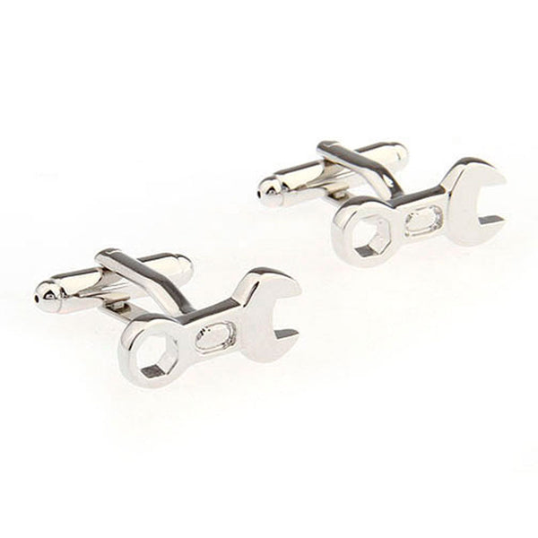 Military Tools Plain Colour Metal Cufflinks