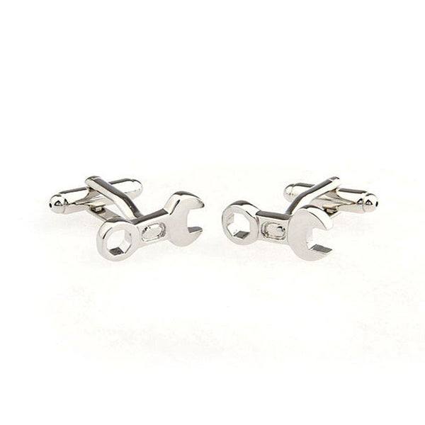 Military Tools Plain Colour Metal Cufflinks