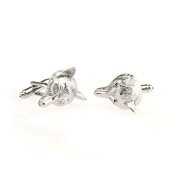 Animals Plants Plain Colour Metal Cufflinks