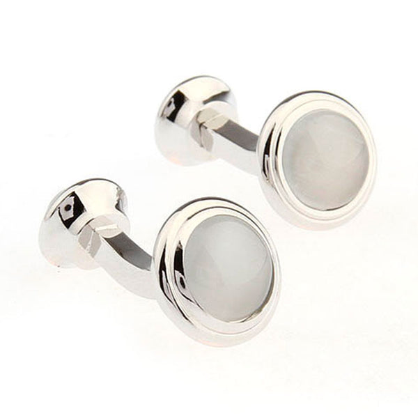 Cateye Glass Cufflinks