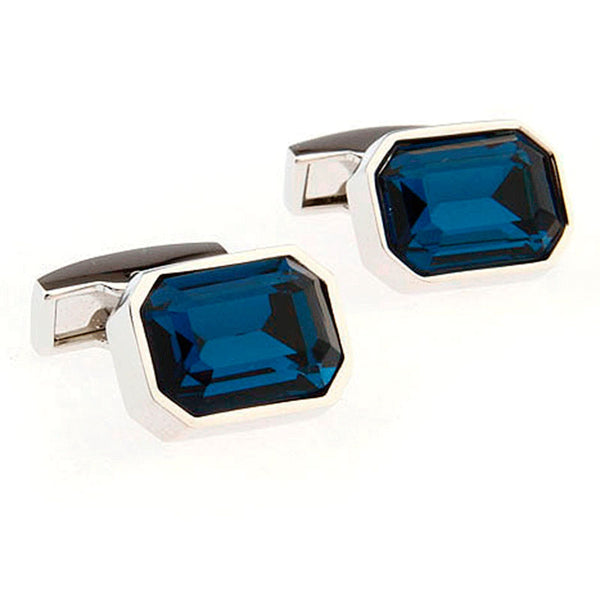 Crystal Zircon Cufflinks