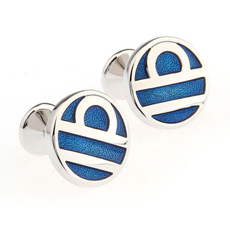 Enamel Dropping Glue Cufflinks