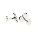 Enamel Dropping Glue Cufflinks