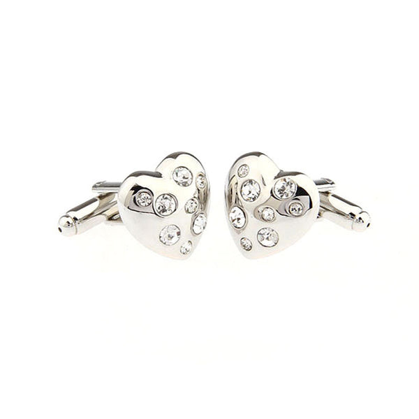 Festivals Wedding Reception Crystal Zircon Cufflinks