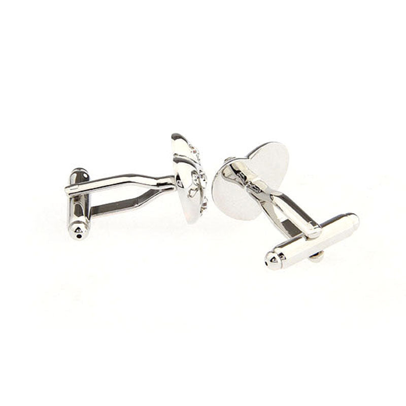 Festivals Wedding Reception Crystal Zircon Cufflinks