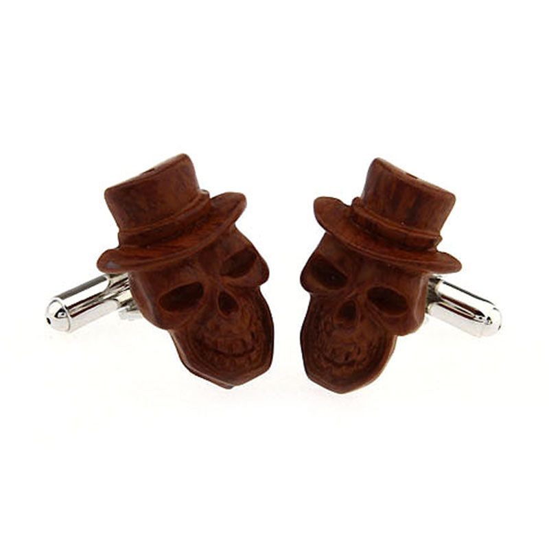 Interesting Skull Featured Cufflinks Cufflinks