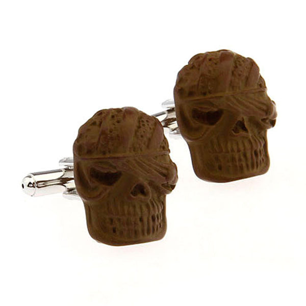 Interesting Skull Featured Cufflinks Cufflinks