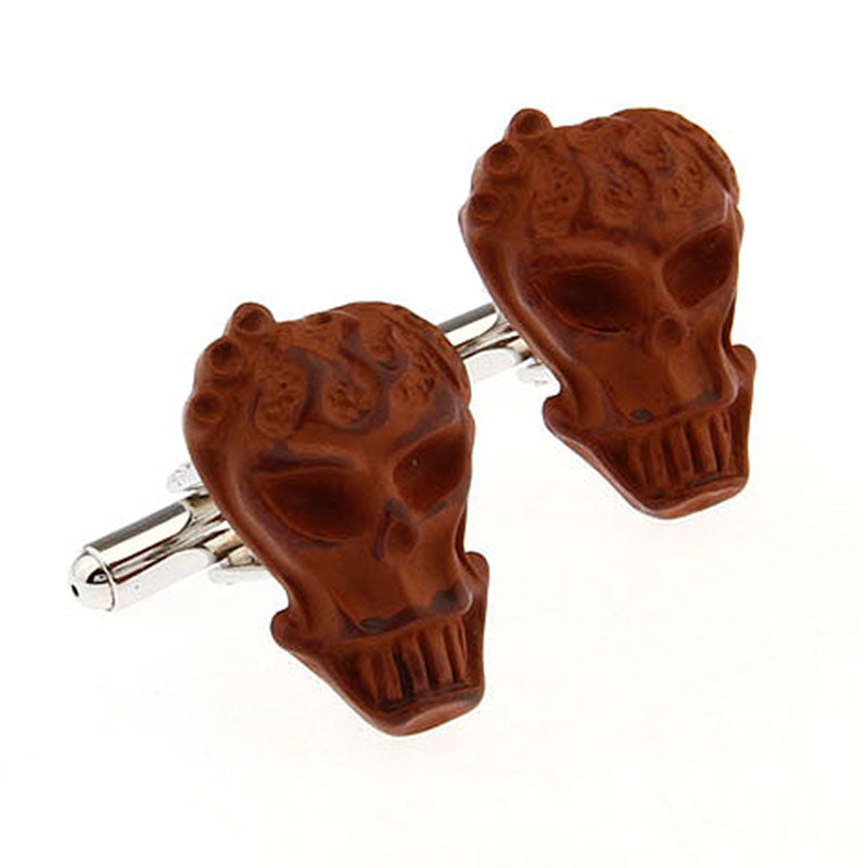 Interesting Skull Featured Cufflinks Cufflinks