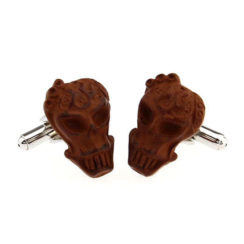 Interesting Skull Featured Cufflinks Cufflinks