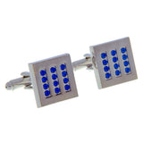 Crystal Zircon Cufflinks