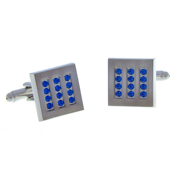 Crystal Zircon Cufflinks