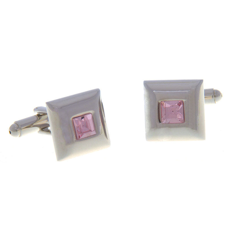 Crystal Zircon Cufflinks