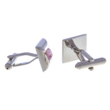 Crystal Zircon Cufflinks