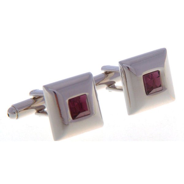 Crystal Zircon Cufflinks