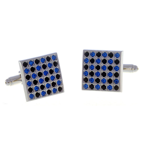 Crystal Zircon Cufflinks