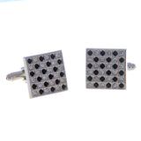 Crystal Zircon Cufflinks