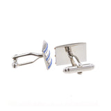 Crystal Zircon Cufflinks