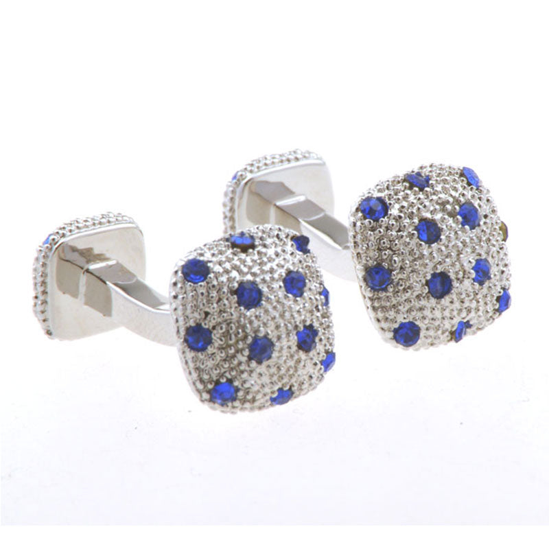 Crystal Zircon Cufflinks