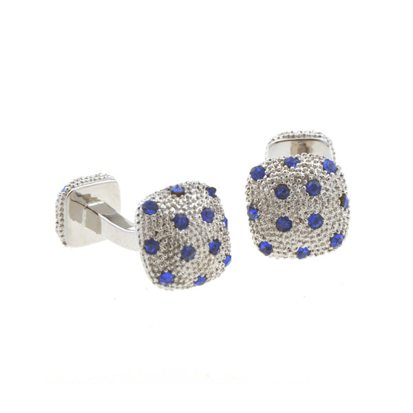 Crystal Zircon Cufflinks